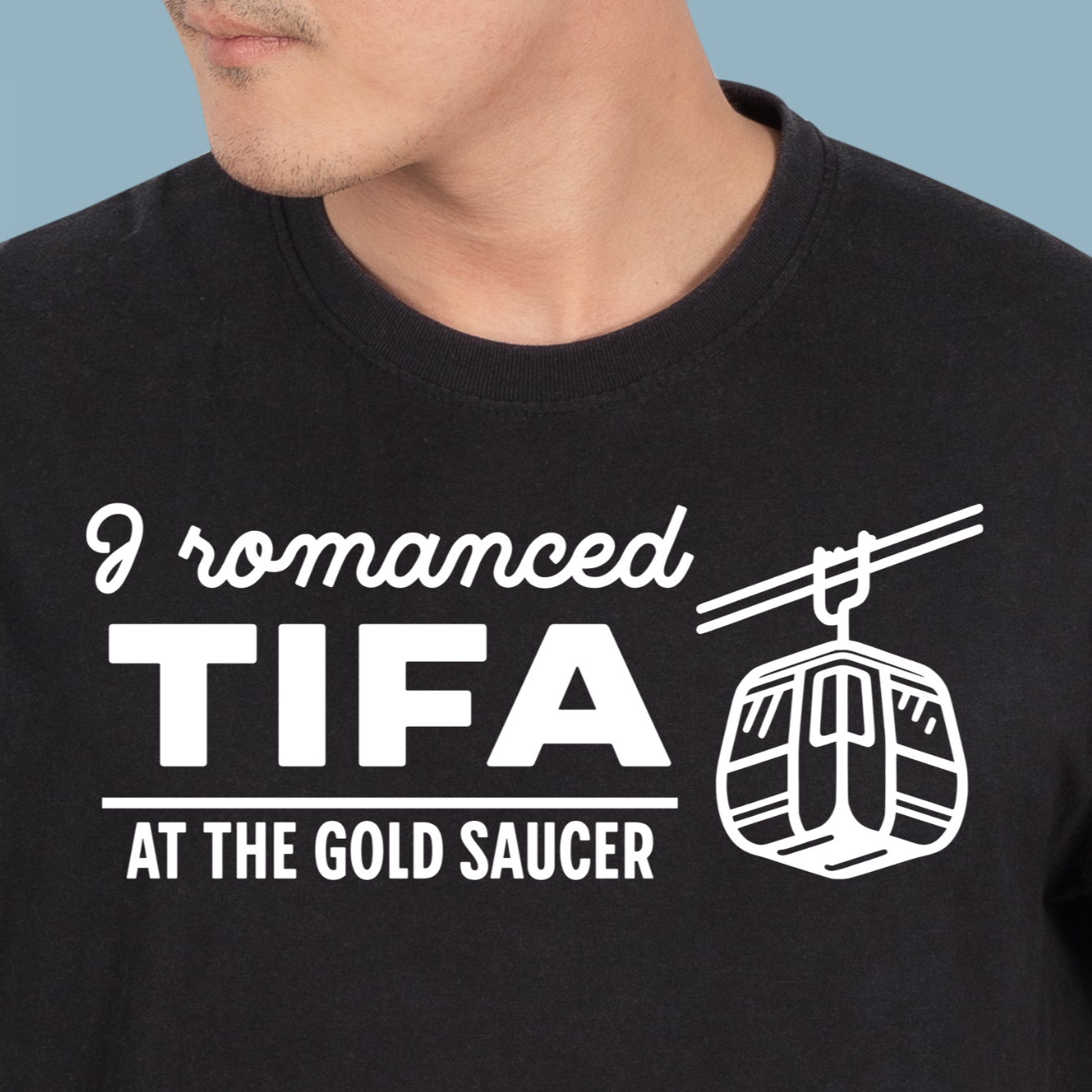 I Romanced Tifa At the Gold Saucer T-Shirt, Final Fantasy 7