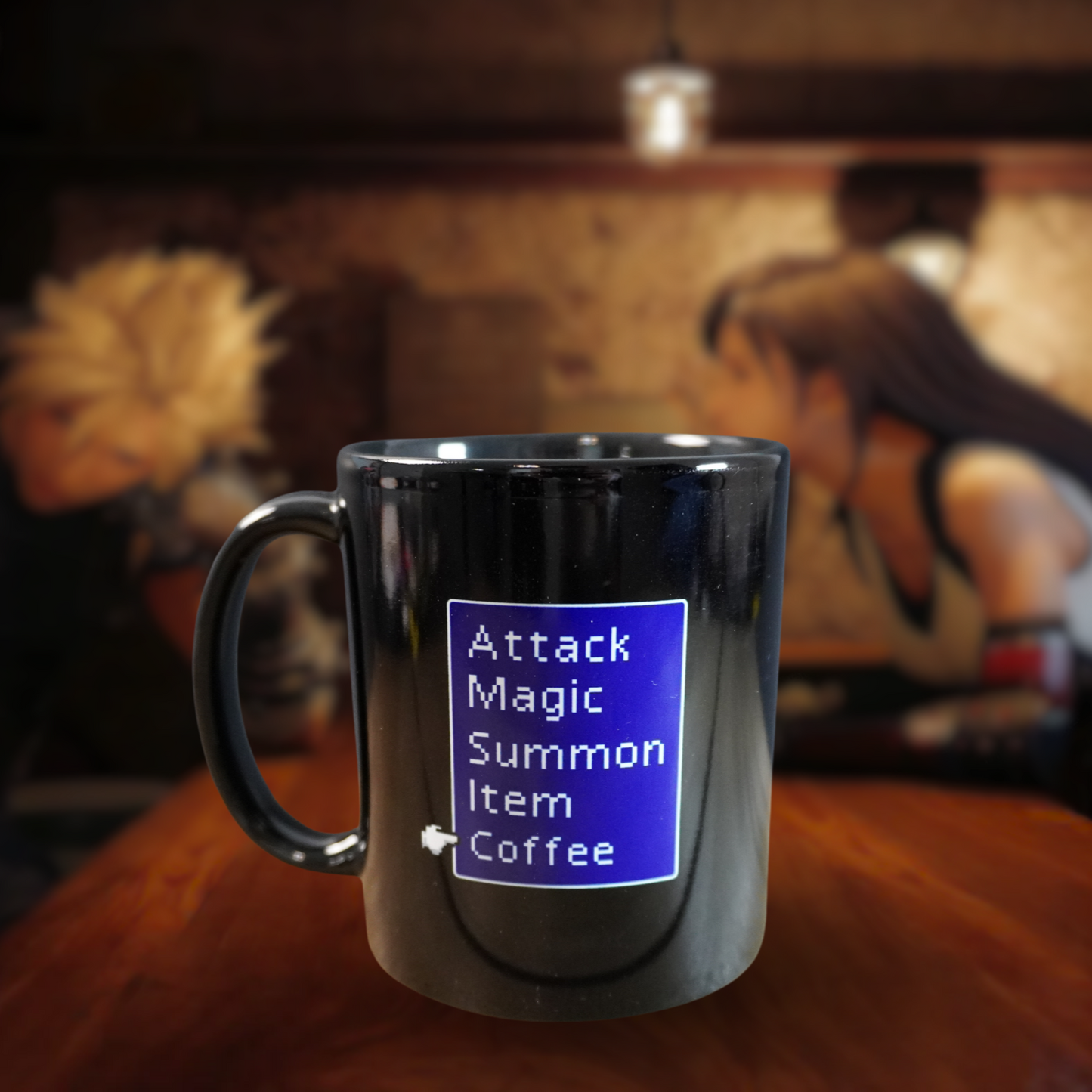 Final Fantasy 7 Battle Menu Coffee Mug